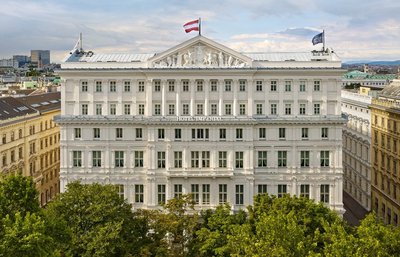 Hotel Imperial Wien Aussenansicht am Tag