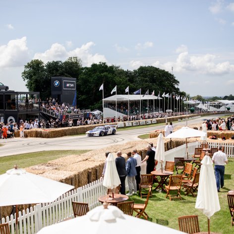 Goodwood Festival of Speed Clark Pavilion Bereich