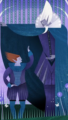 Glyndebourne - A Midsummer Nights Dream Illustration