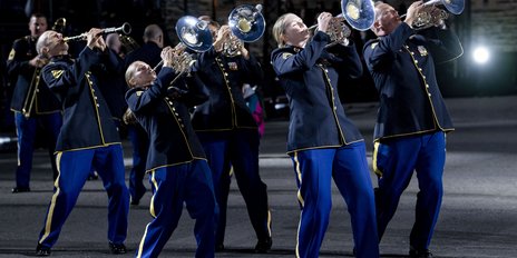 Trompeter USA Military Band Royal Edinburgh Military Tattoo