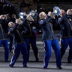 Trompeter USA Military Band Royal Edinburgh Military Tattoo