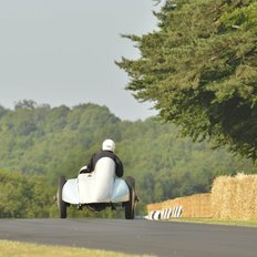 Goodwood Festival of Speed Oldtimer auf der Rennstrecke