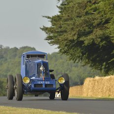 Goodwood Festival of Speed Oldtimer auf der Rennstrecke