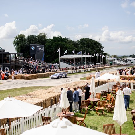 Goodwood Festival of Speed Clark Pavilion Bereich