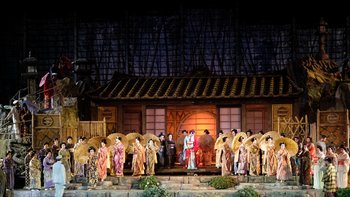 Arena di Verona Bühnenbild Madame Butterfly