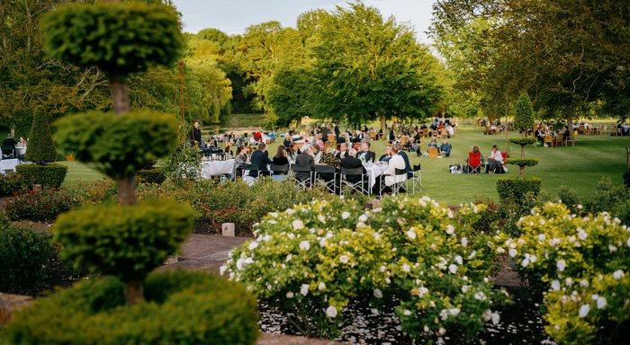 Glyndebourne Picknick im Garten