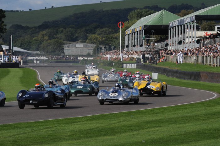 Goodwood Revival Autorennen von Oldtimern